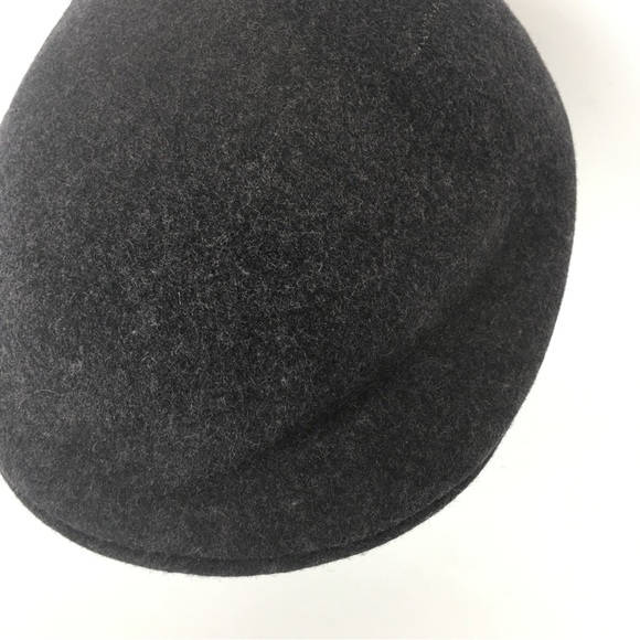 Scala Men’s Newsboy Classic Wool Cap Messenger Boy Charcoal Gray Hat - Picture 7 of 11